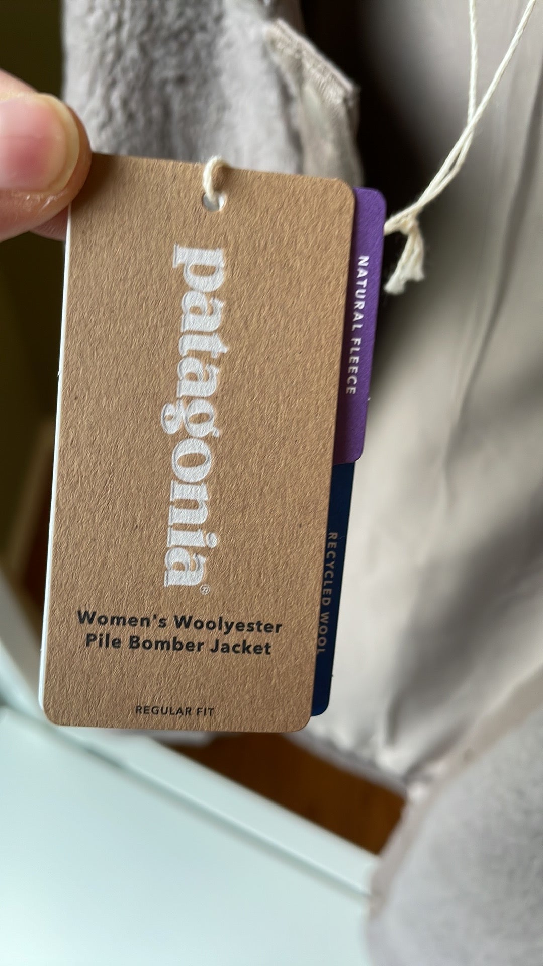 Women's Patagonia Woolyester Pile Bomber Jacket