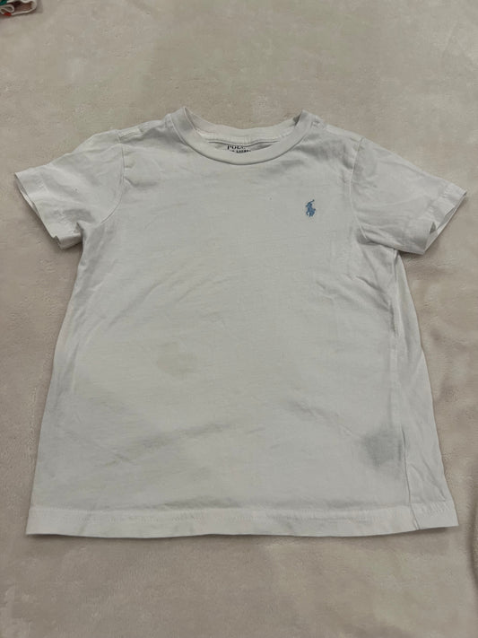 #46 Boys 3T Polo tshirt guc small spot shows wayy more in photo than real life