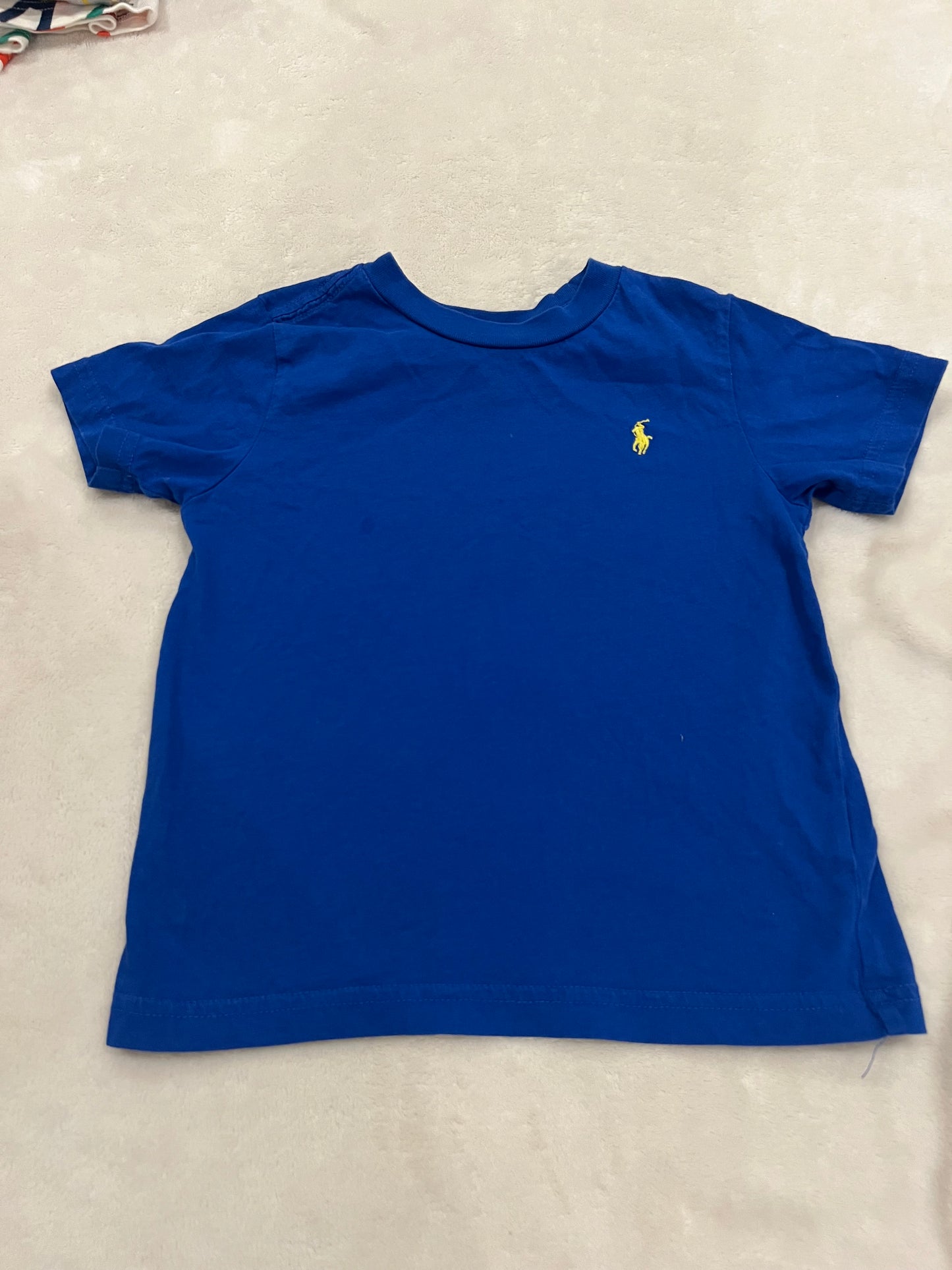 #46 Boys 3T Polo tshirt guc small spot shows wayy more in photo than real life