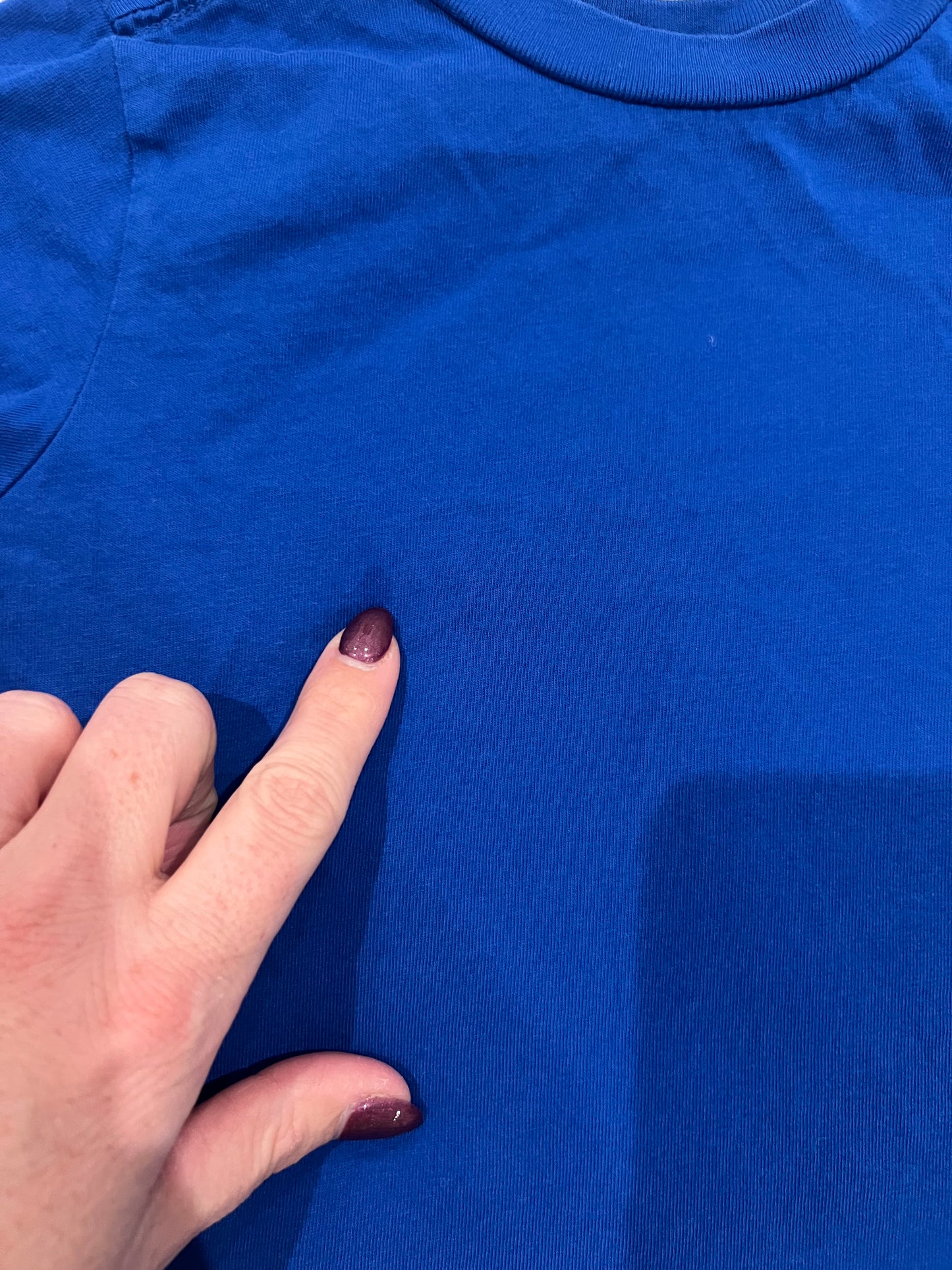 #46 Boys 3T Polo tshirt guc small spot shows wayy more in photo than real life