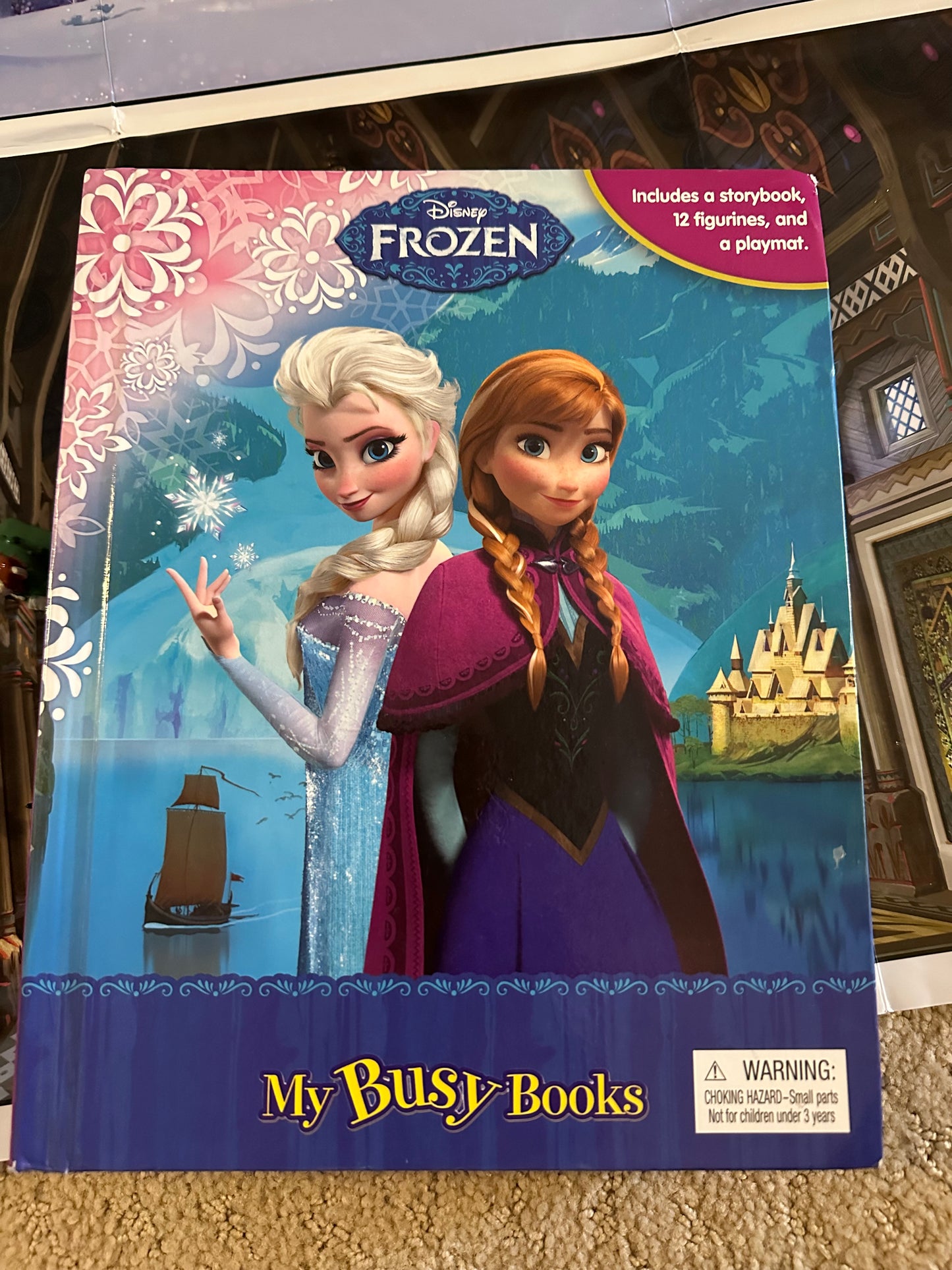 Seller 42, Frozen My Busy Book with 12 characters and play mat