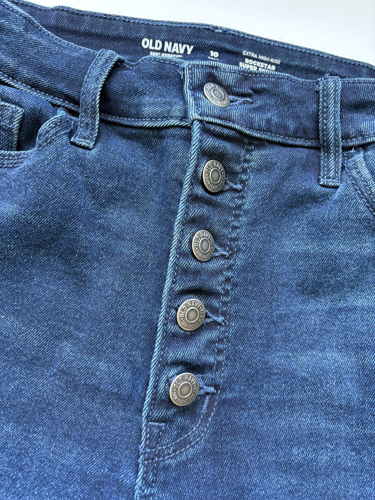 Seller #105 - Women's Size 10 TALL Old Navy Skinny Jeans