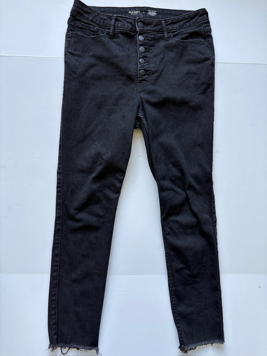 Seller #105 - Women's Size 12 Old Navy Black Skinny Jeans VGUC