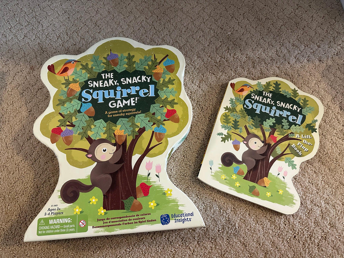 Seller 42, Sneaky Snacky Squirrel Game & Book
