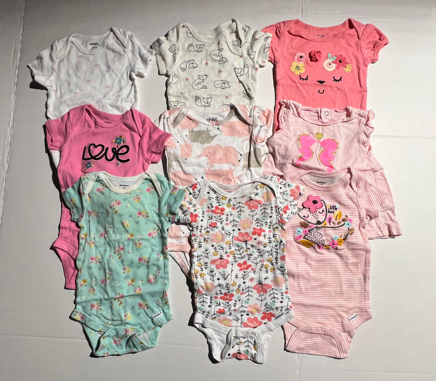 #100 Girls 6m Top Bundle
