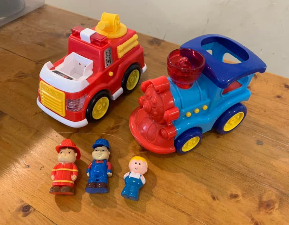 Seller #204 Vintage Toy Vehicles & People