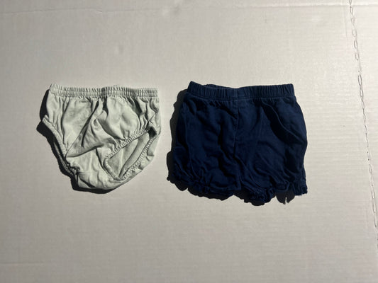 #100 Girls 3m Diaper covers