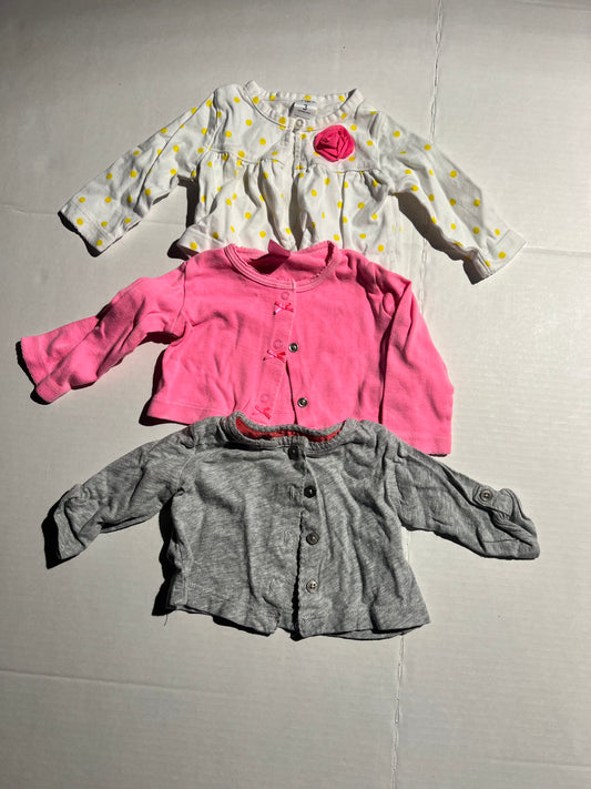 #100 Girls 6m Cardigans