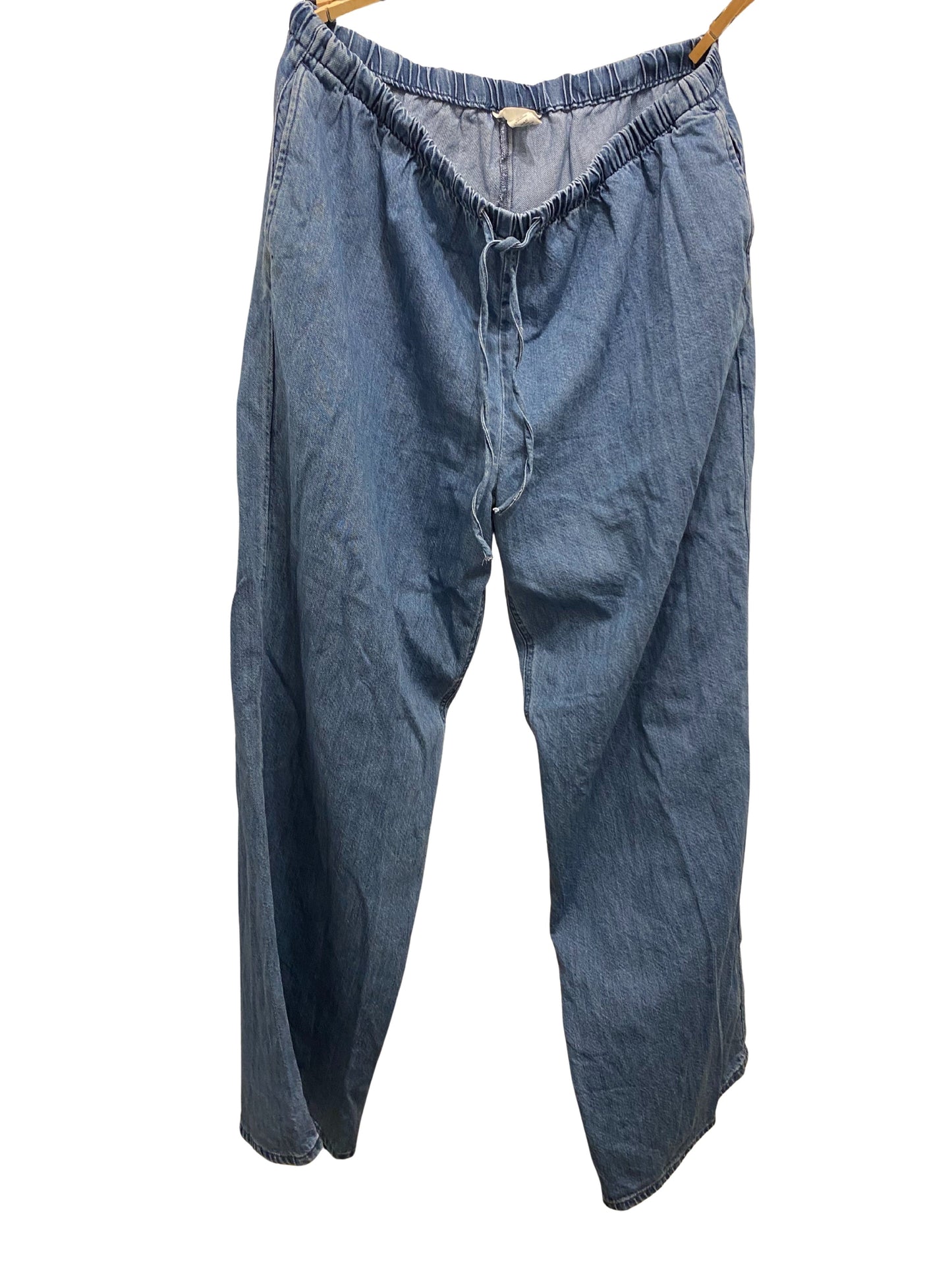 #193 - H&M Soft Denim Drawstring Pants, Women's XL
