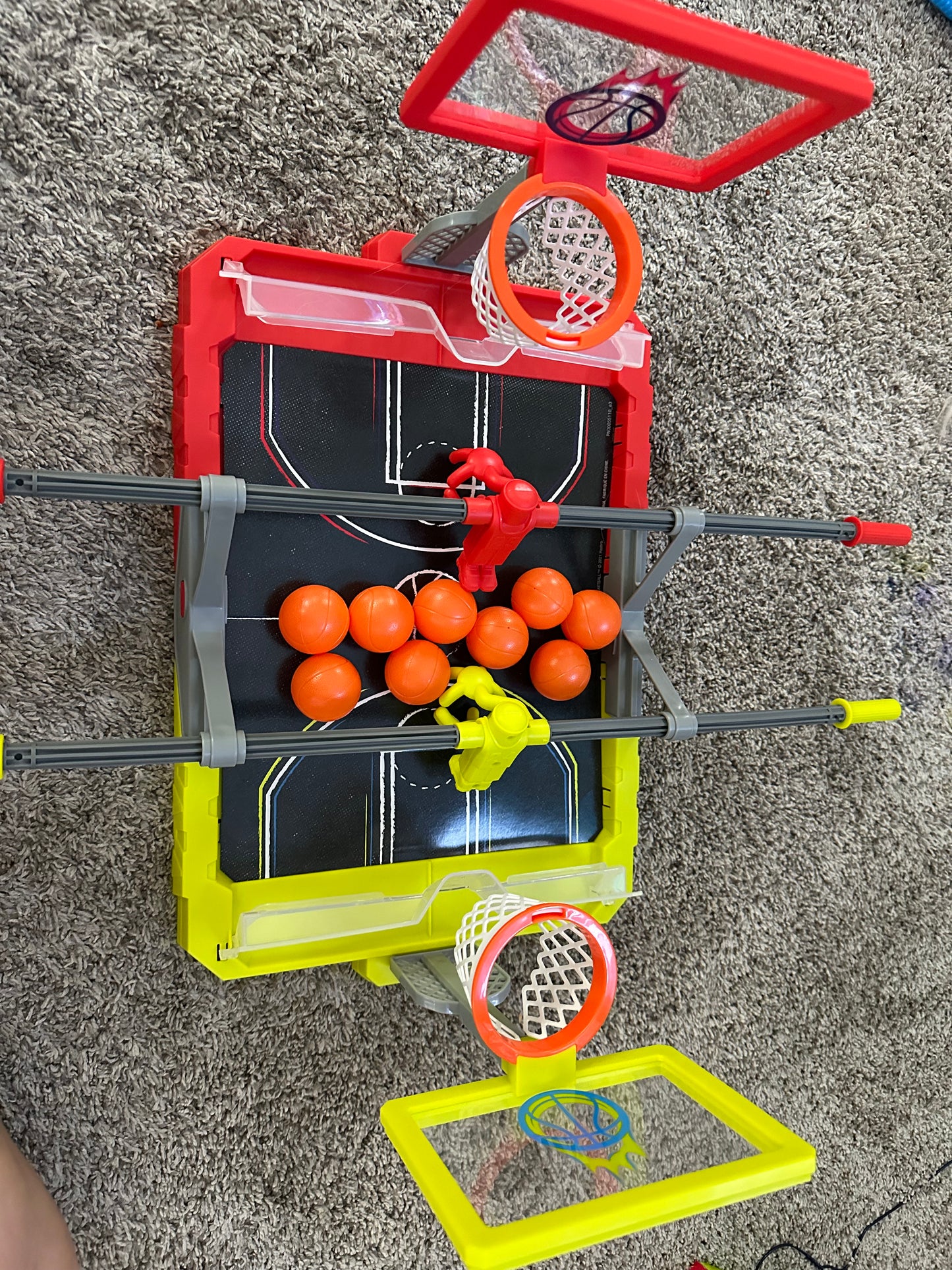 #72A Foosketball Game (All Pieces Included)