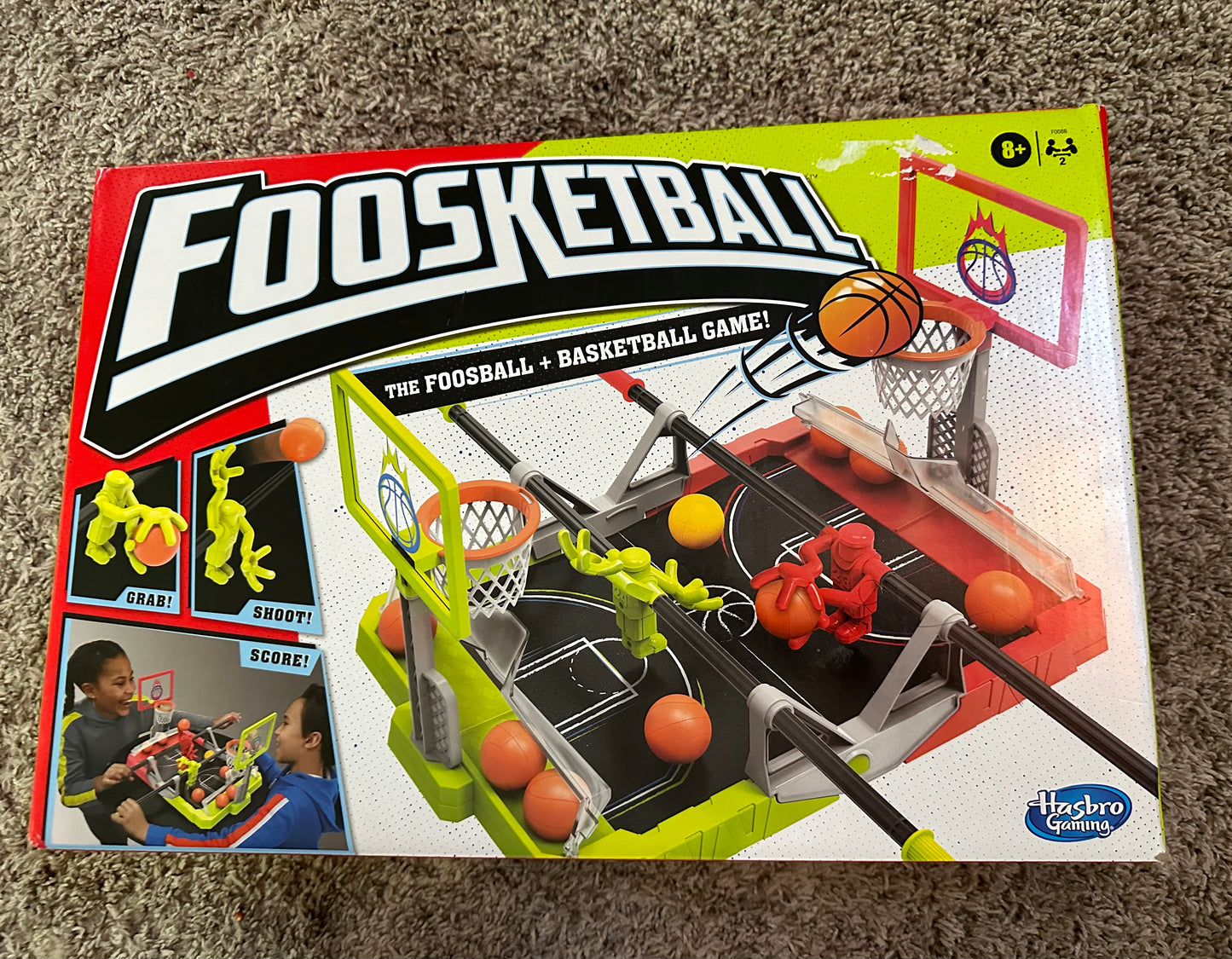 #72A Foosketball Game (All Pieces Included)