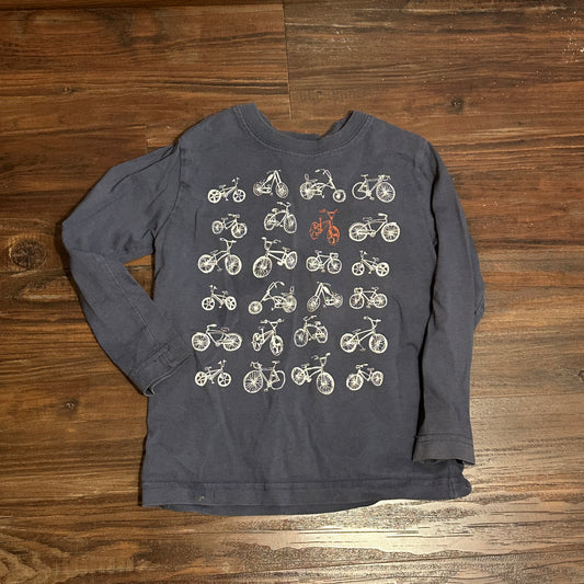 #162 Hanna Andersson Navy Bike Shirt 4t