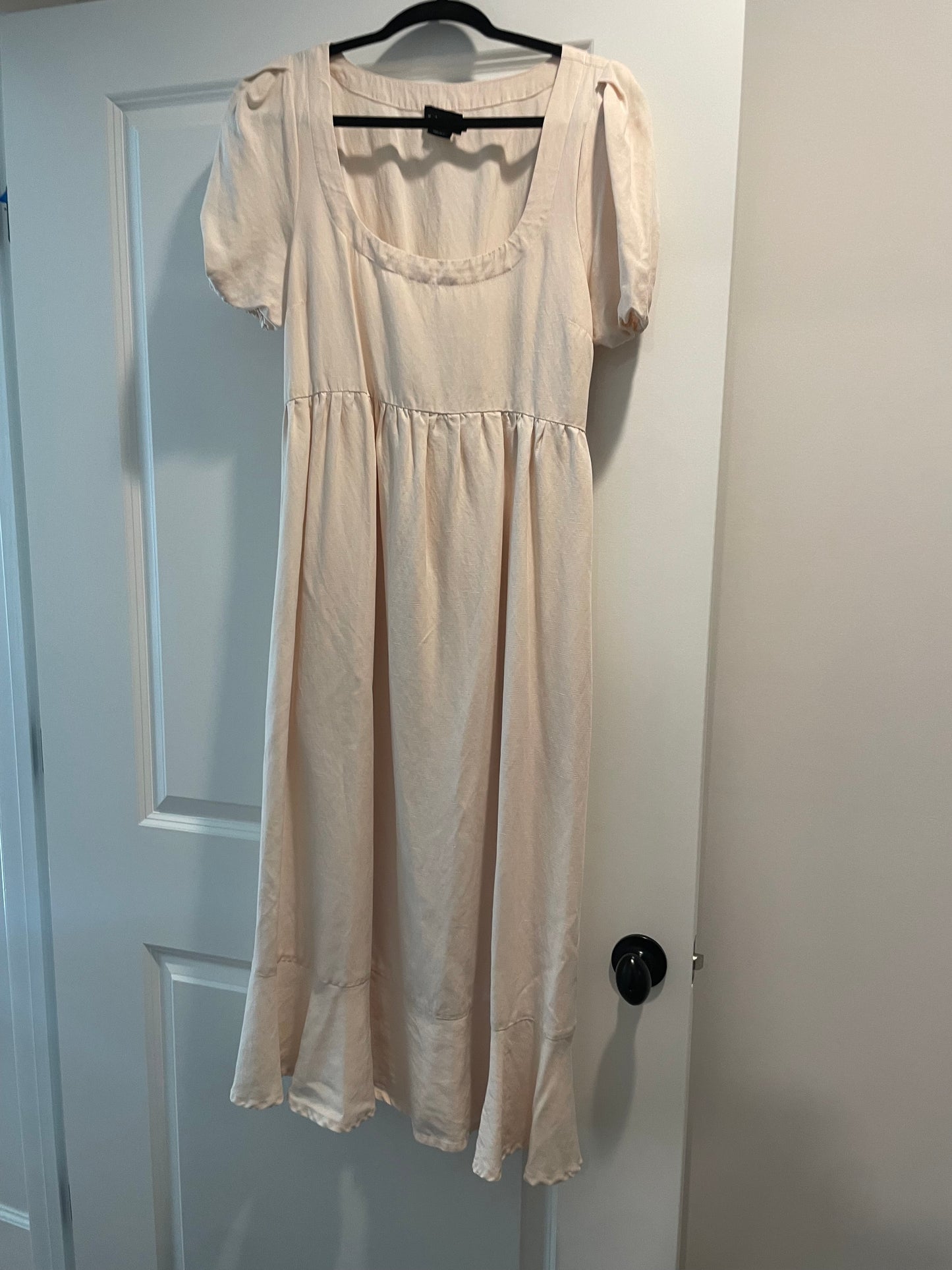 83A women’s Hatch maternity dress light pink size 3 (large) EUC