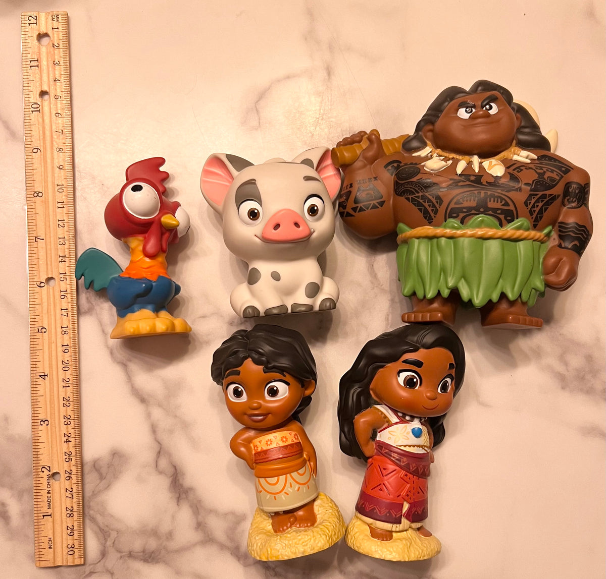Seller #58 Moana 2 bath set characters