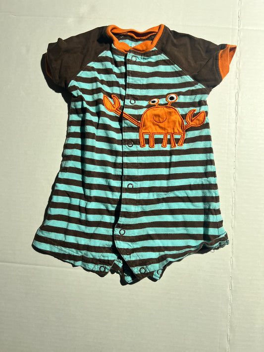 #100 Boys 6M Romper