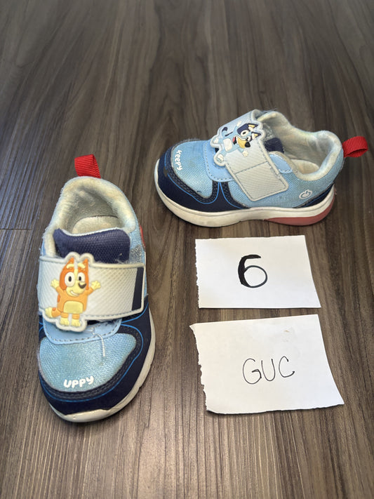 #138 - 6T - GUC Bluey Tennis Shoes - PU 45236