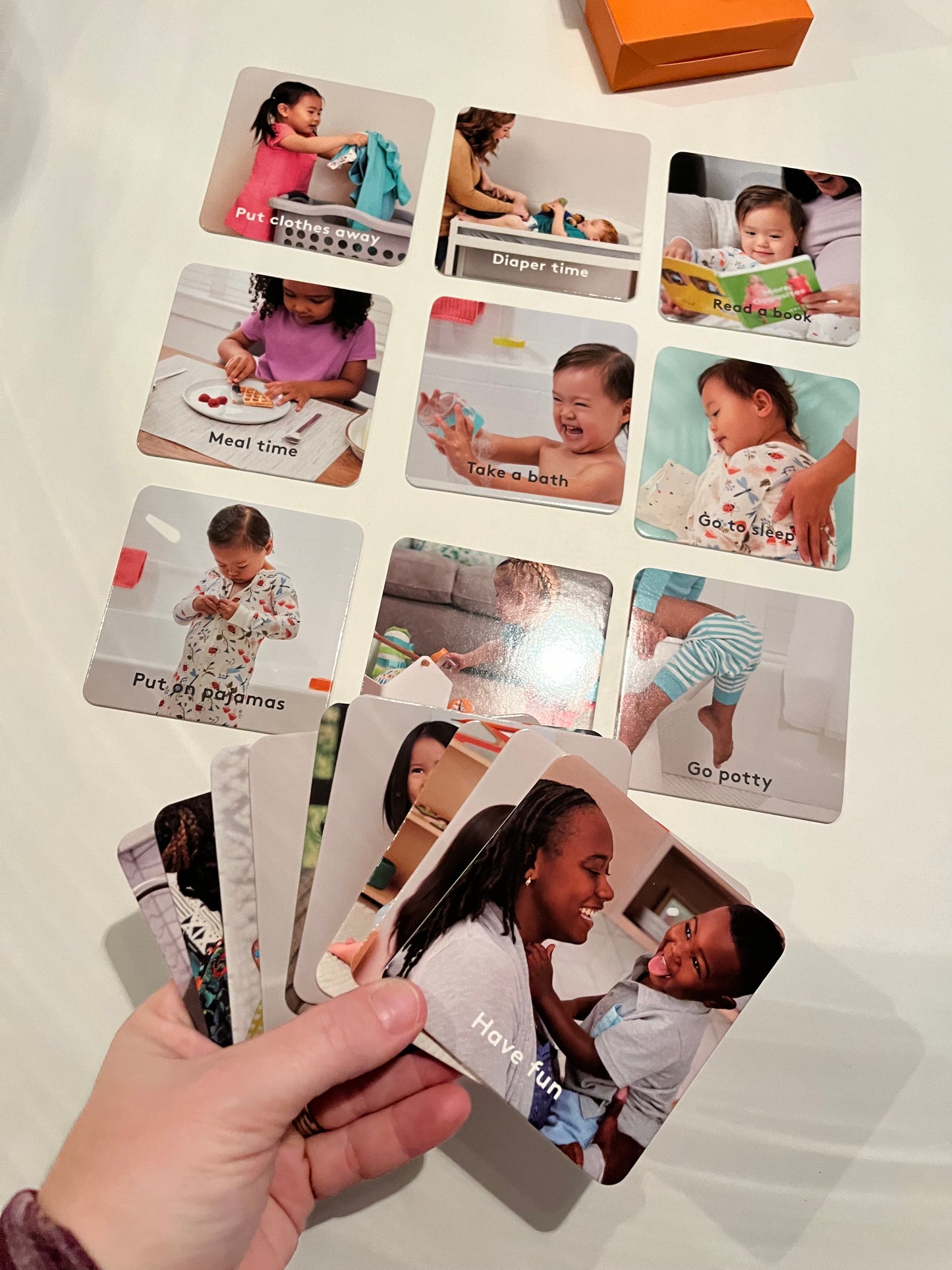 NEW Lovevery ‘Let’s Map it Out Routine Cards’