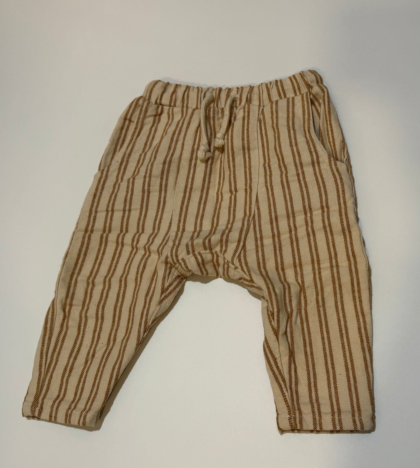 6-12 months Boys Rylee + Cru Striped Pants
