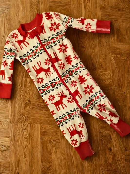 #193 - HA Hanna Andersson Pajama (Baby Sleeper), Girl/Boy 3-6M GUC