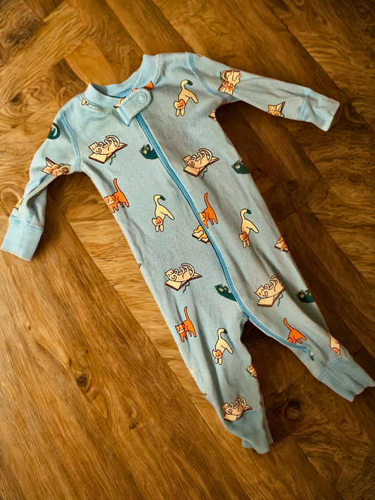 #193 - HA Hanna Andersson Pajama (Baby Sleeper), 3-6M GUC