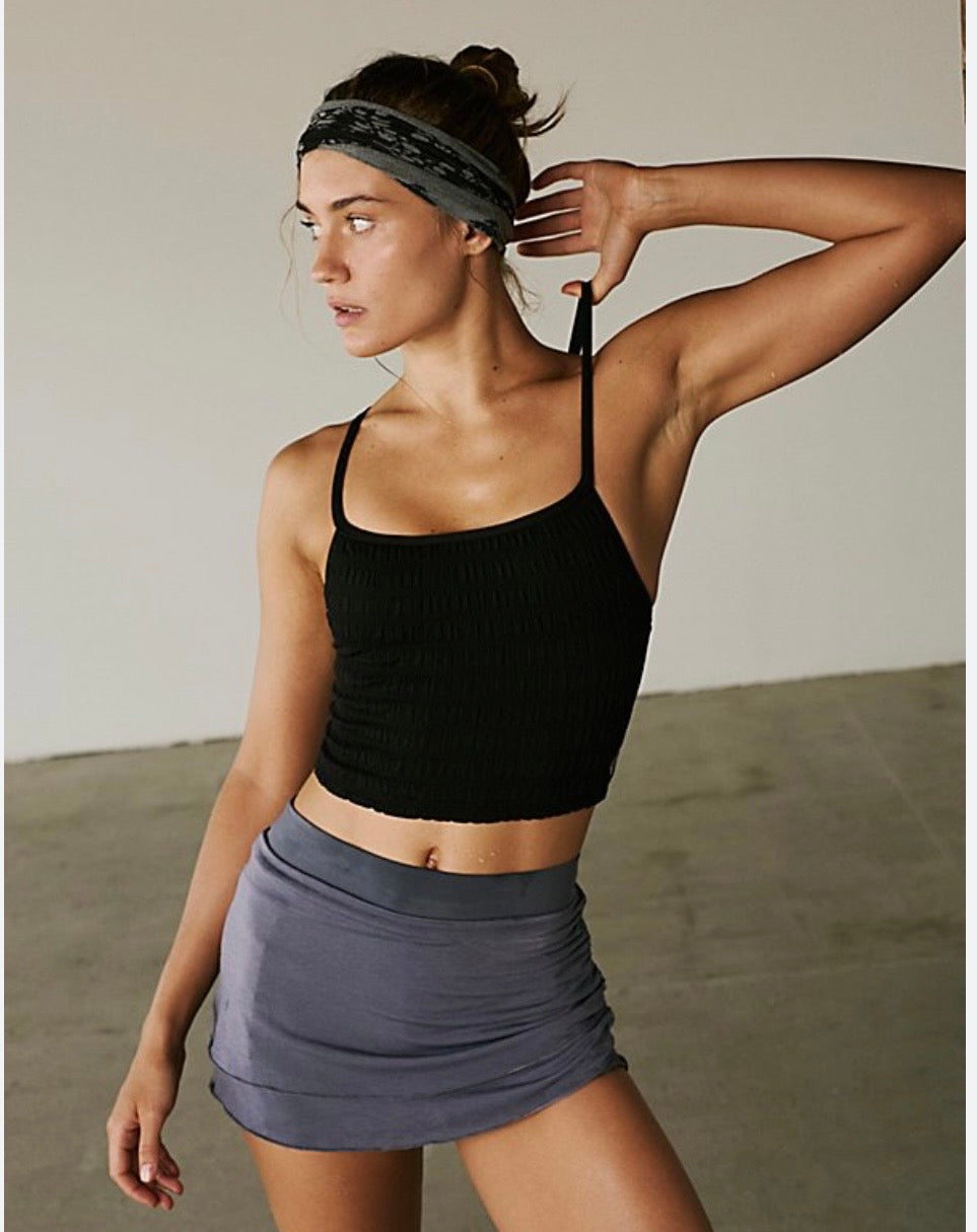 #130 Free People Movement Sz XS Women’s Bit of Love Skort Retail $78
