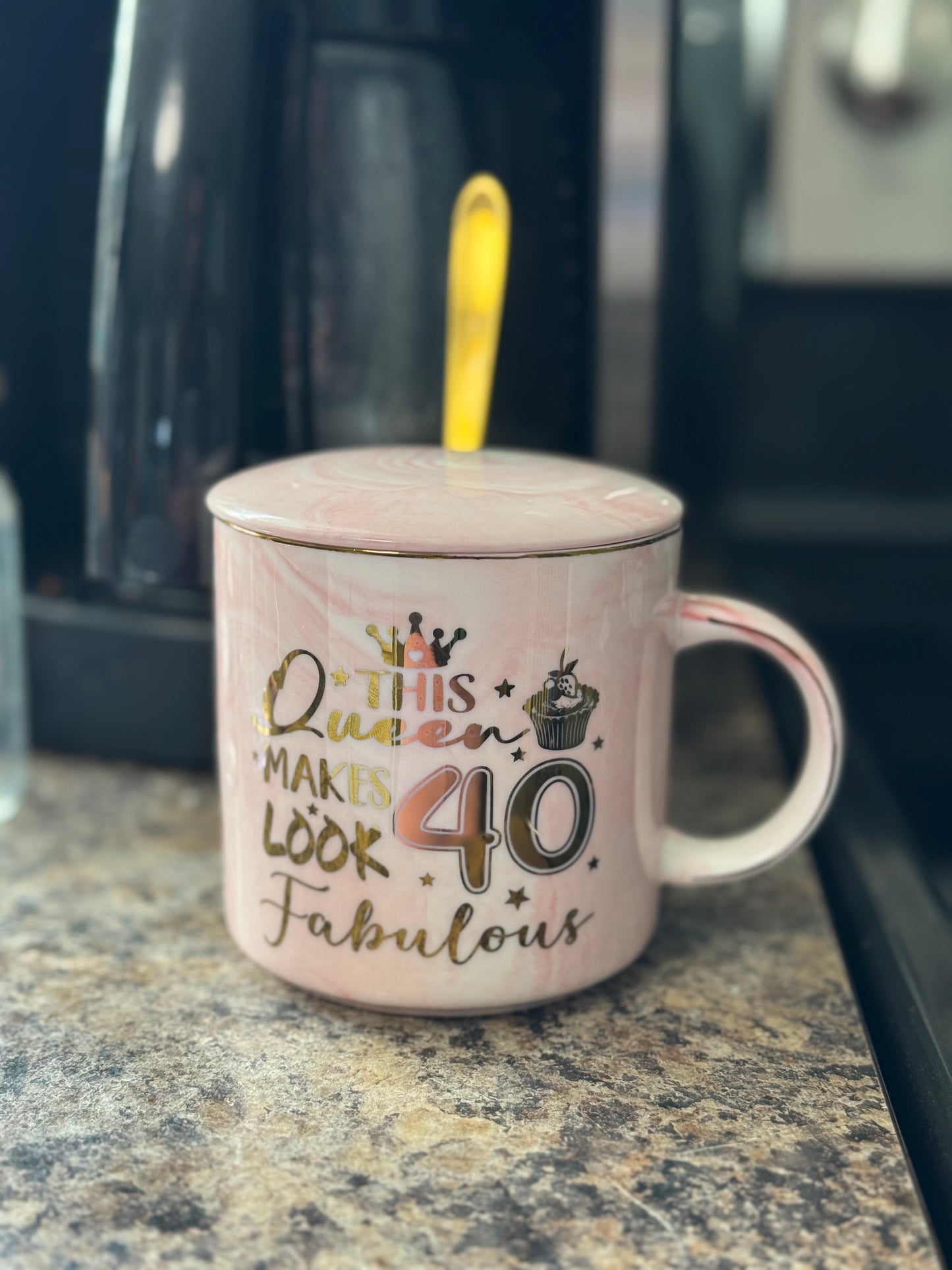 Seller #149 This Queen makes 40 look fabulous mug