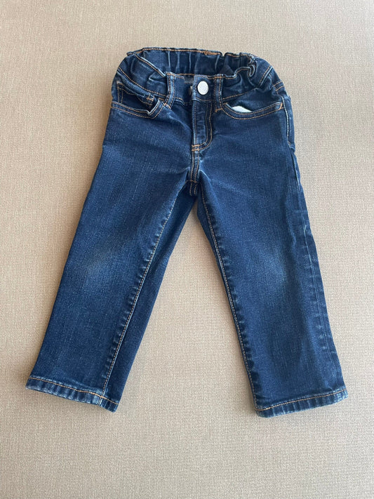 Seller #12 | Baby Gap | Boys Jeans | Clip closure and adjustable waist | Size 2 years Straight