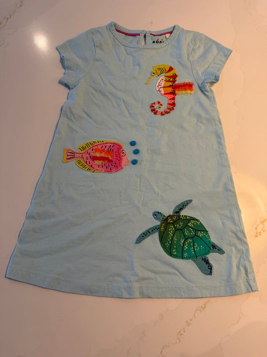 #133 Boden dress worn 1x the absolute best! 3-4