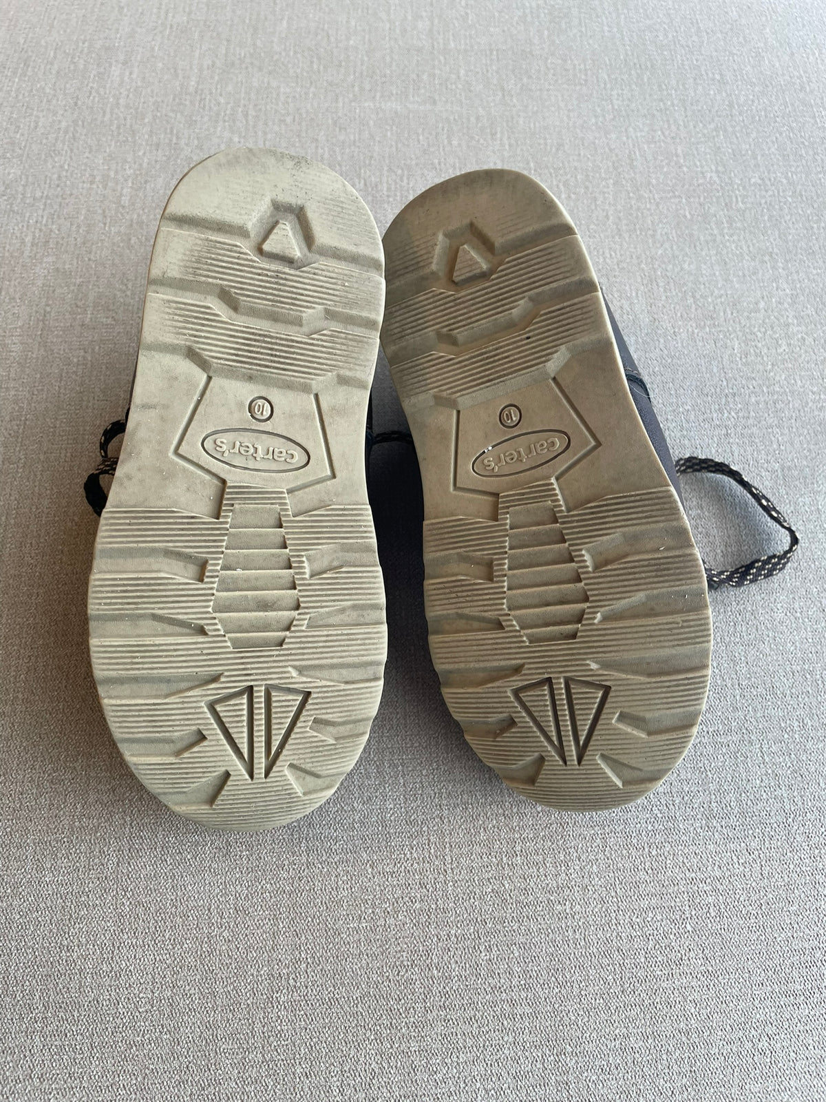 Seller #12 | Carters Boys Brown Boots with side Zipper for easy on and off (no untying needed!) | Size 10