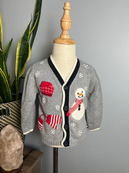 Seller #213 Boys 18m winter cardigan EUC!