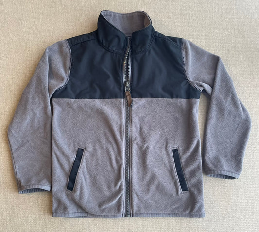 Seller #12 | Carters Boys Dark Gray and light Gray Full Zip, Fleece Jacket | VGUC | Size 4