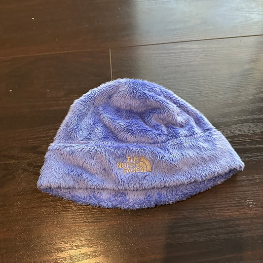 #162 North Face Purple Hat youth med