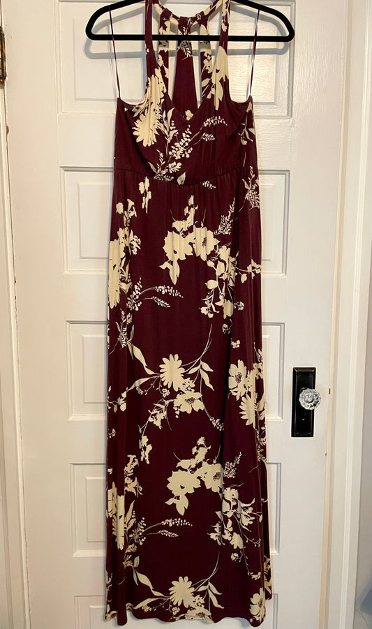 #54 -  Maternity M Nine Britton Knit Maxi Dress