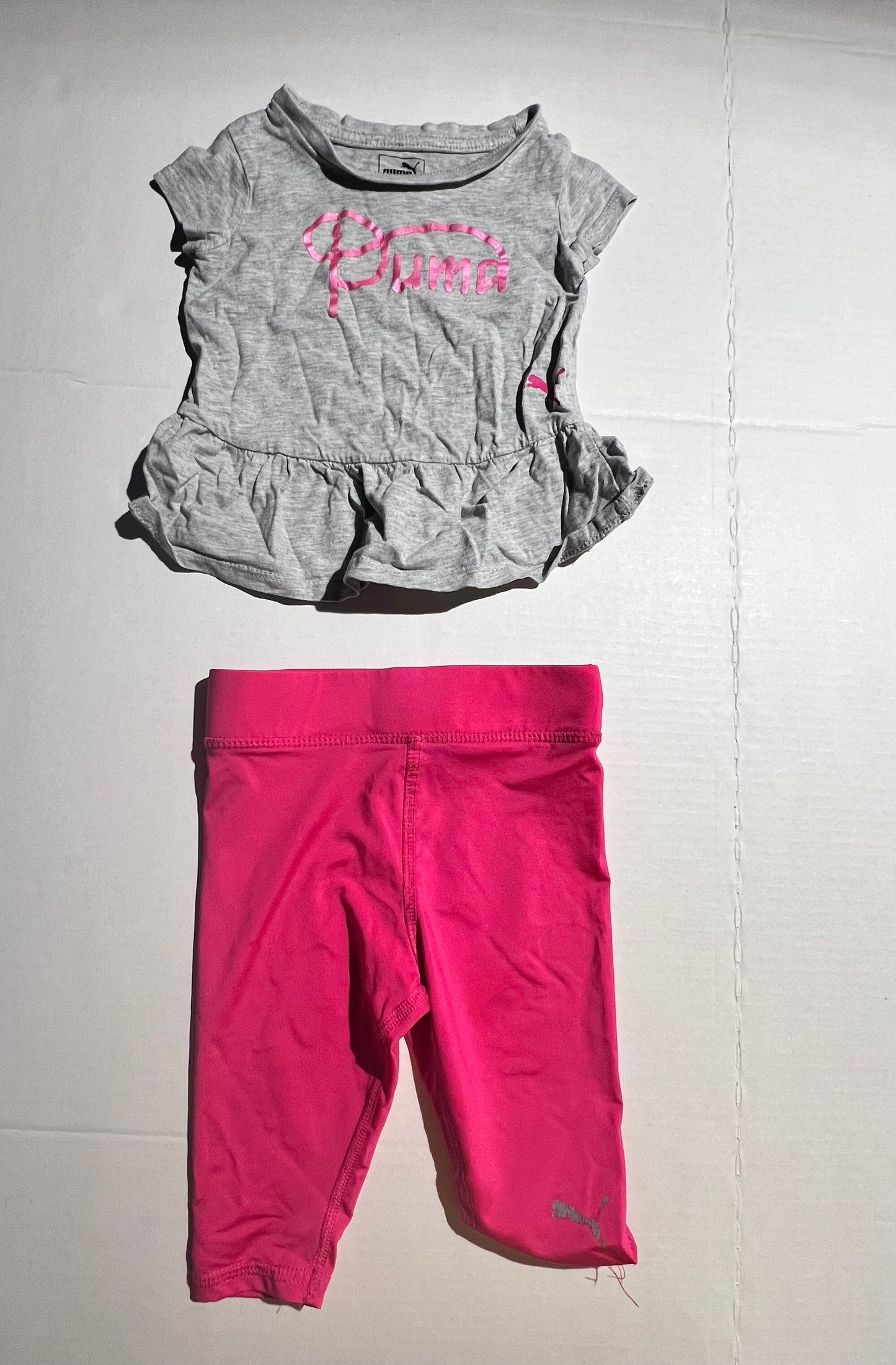 #100 Girls 18mo Puma Outfit