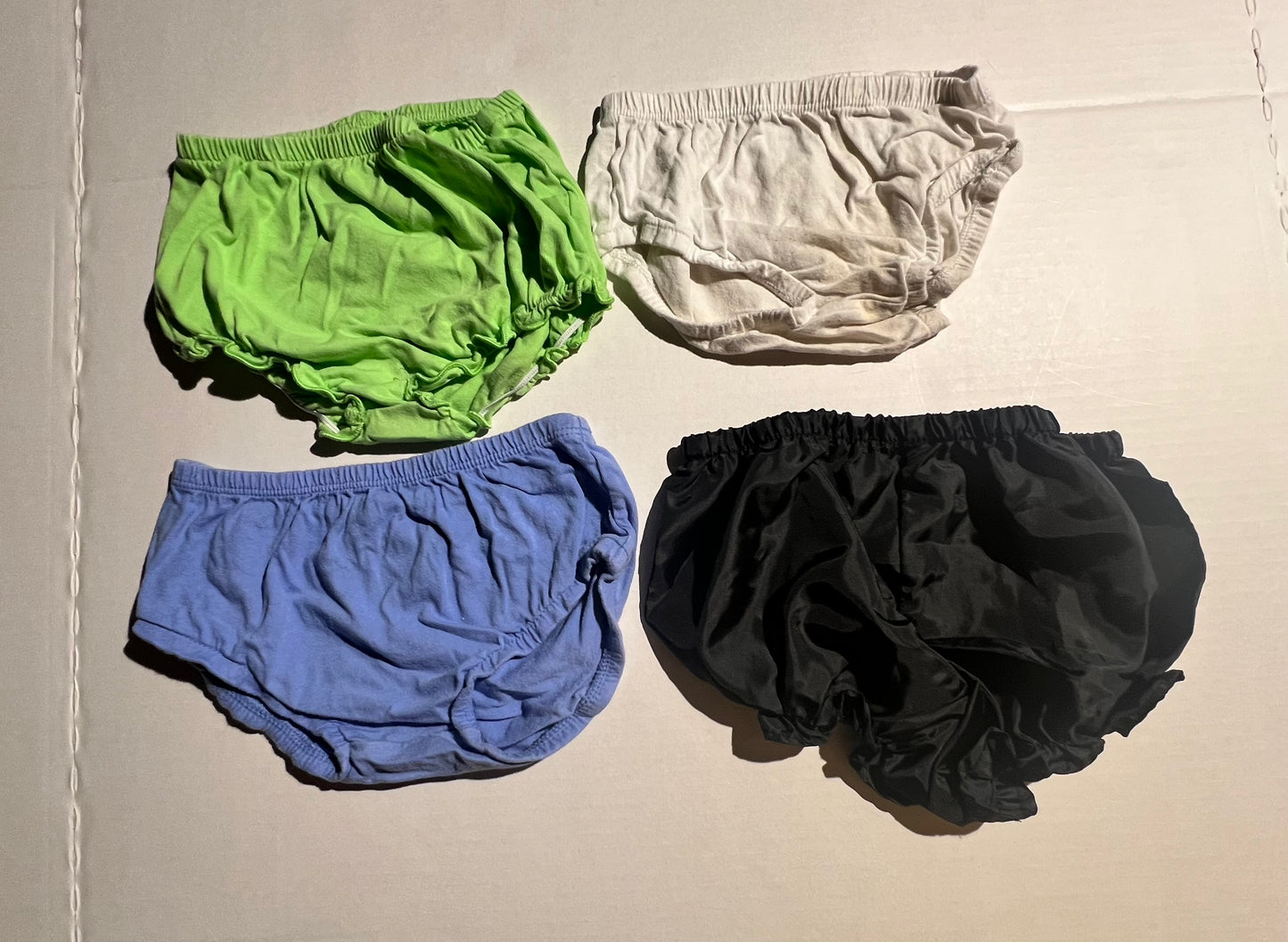 #100 Girls 18mo Diaper Covers/Bloomers