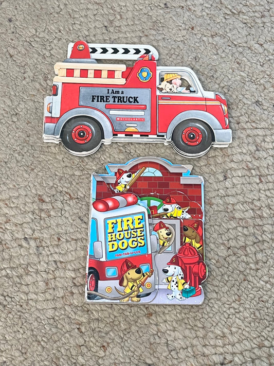 Firefighter Board Book Set (2 books)