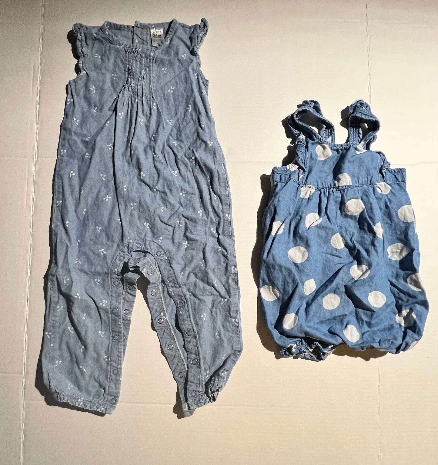#100 Girls 24mo Romper Bundle