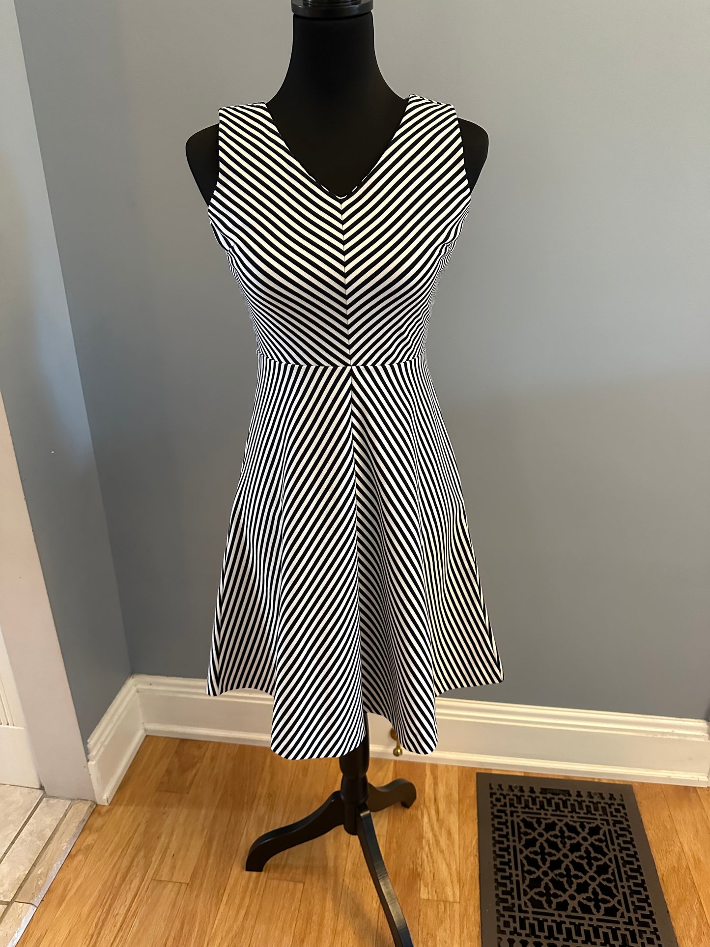 Talbots Striped Dress in Petite