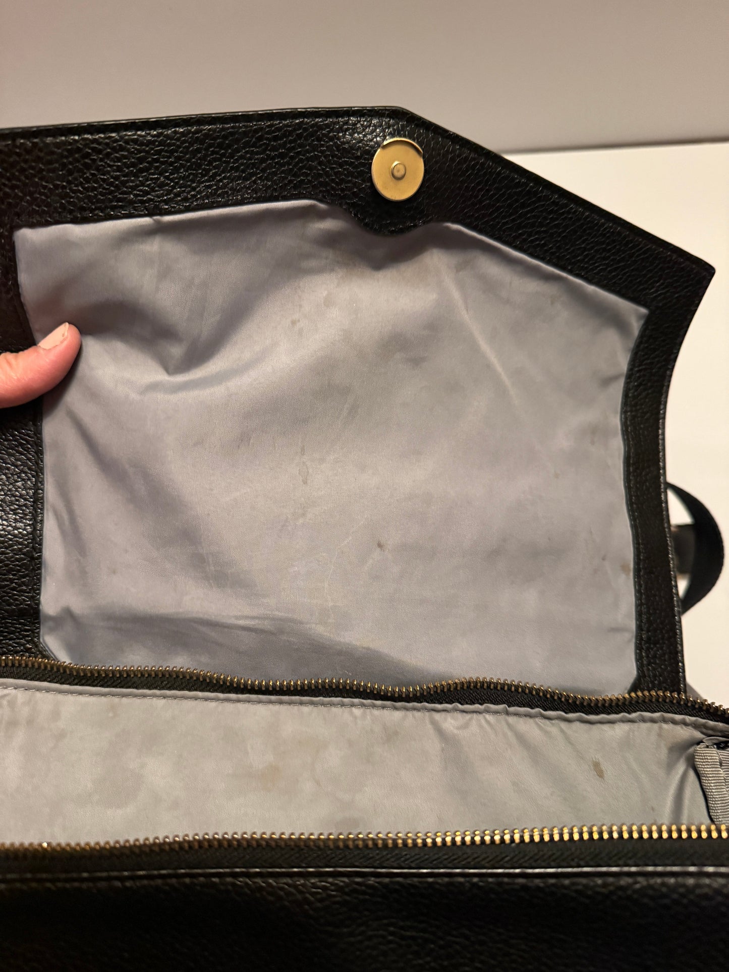 Seller 175 - Freshly Picked black diaper bag