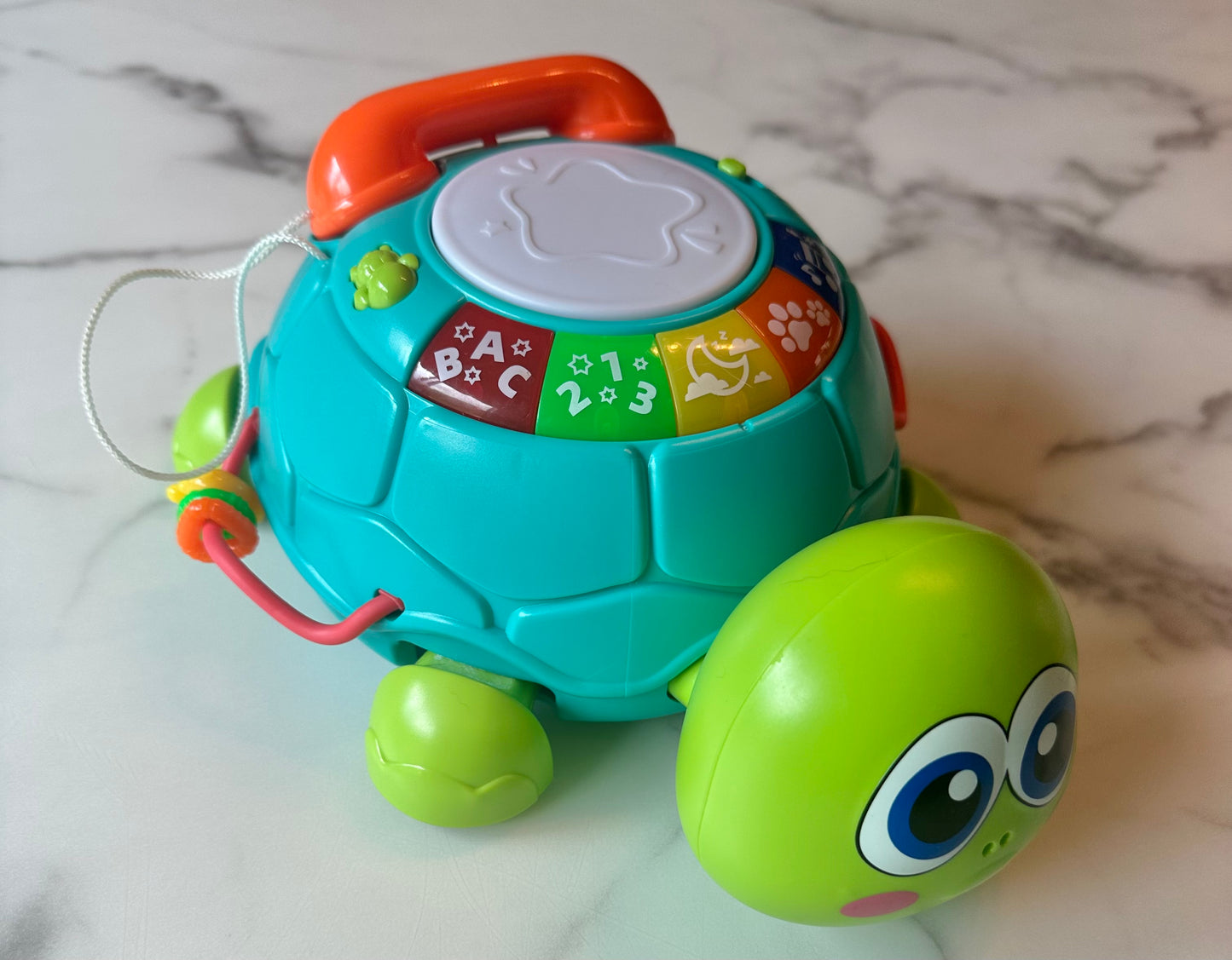 Musical turtle toy phone