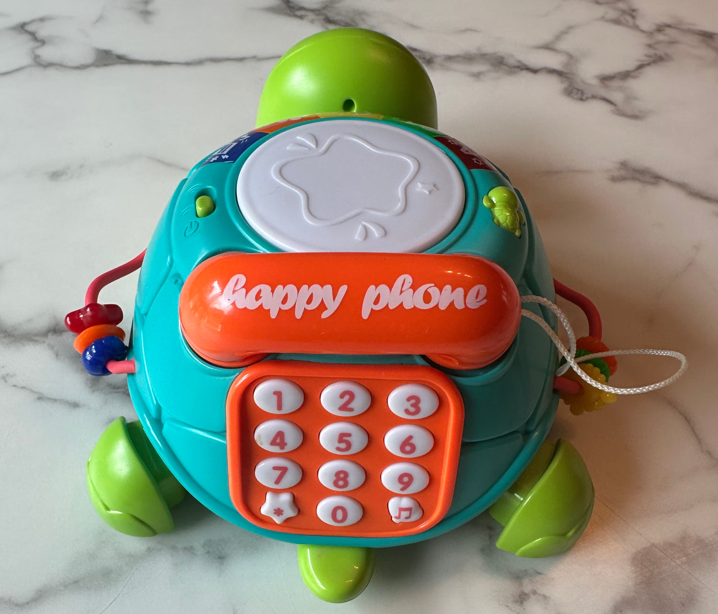Musical turtle toy phone