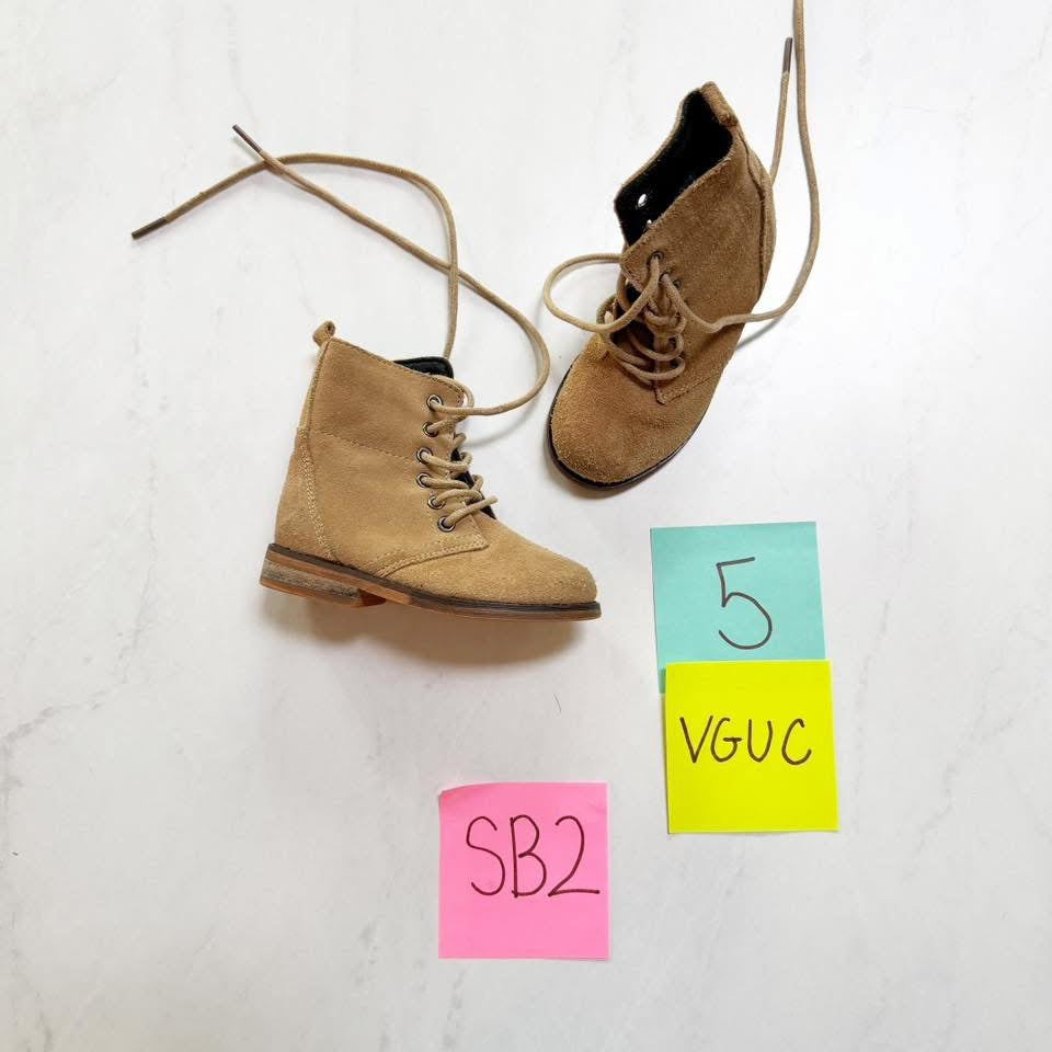 Seller 196 Sweethoney toddler suede boots 5