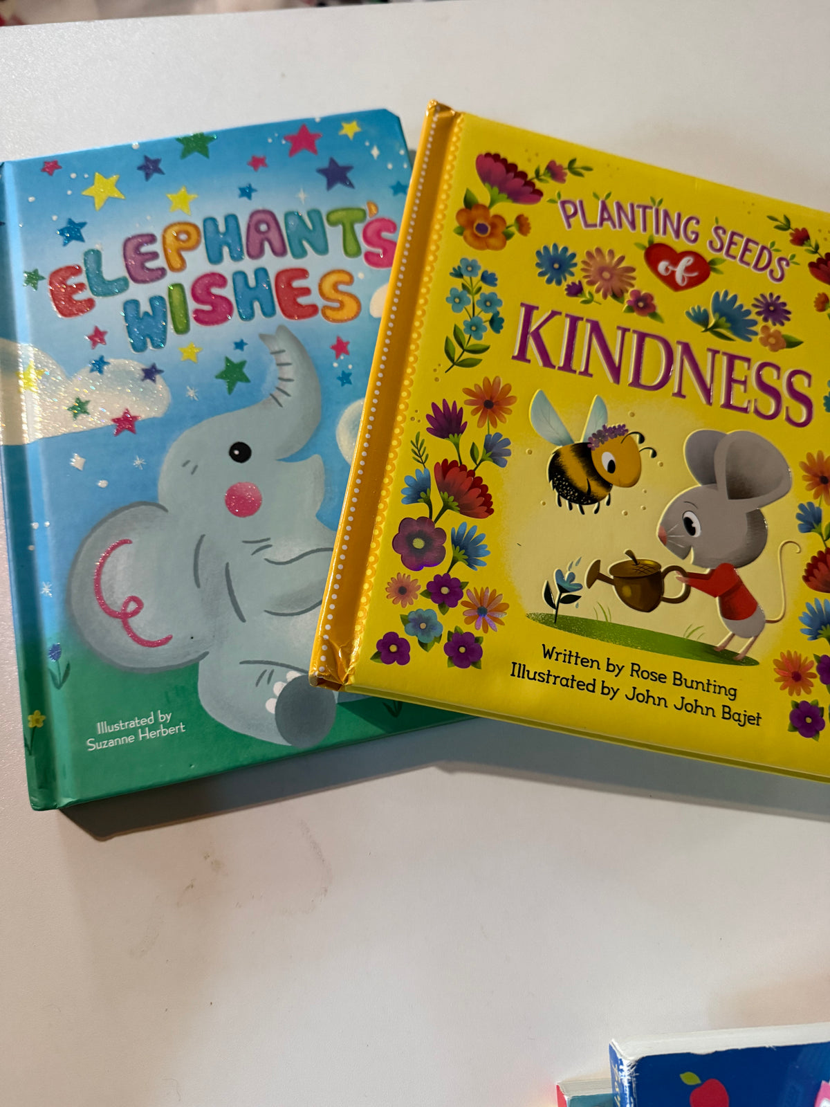 #20 "Elephant Wishes", "Planting Seeds of Kindness" books