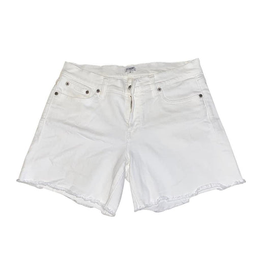 Jcrew white shorts women's size 28/6