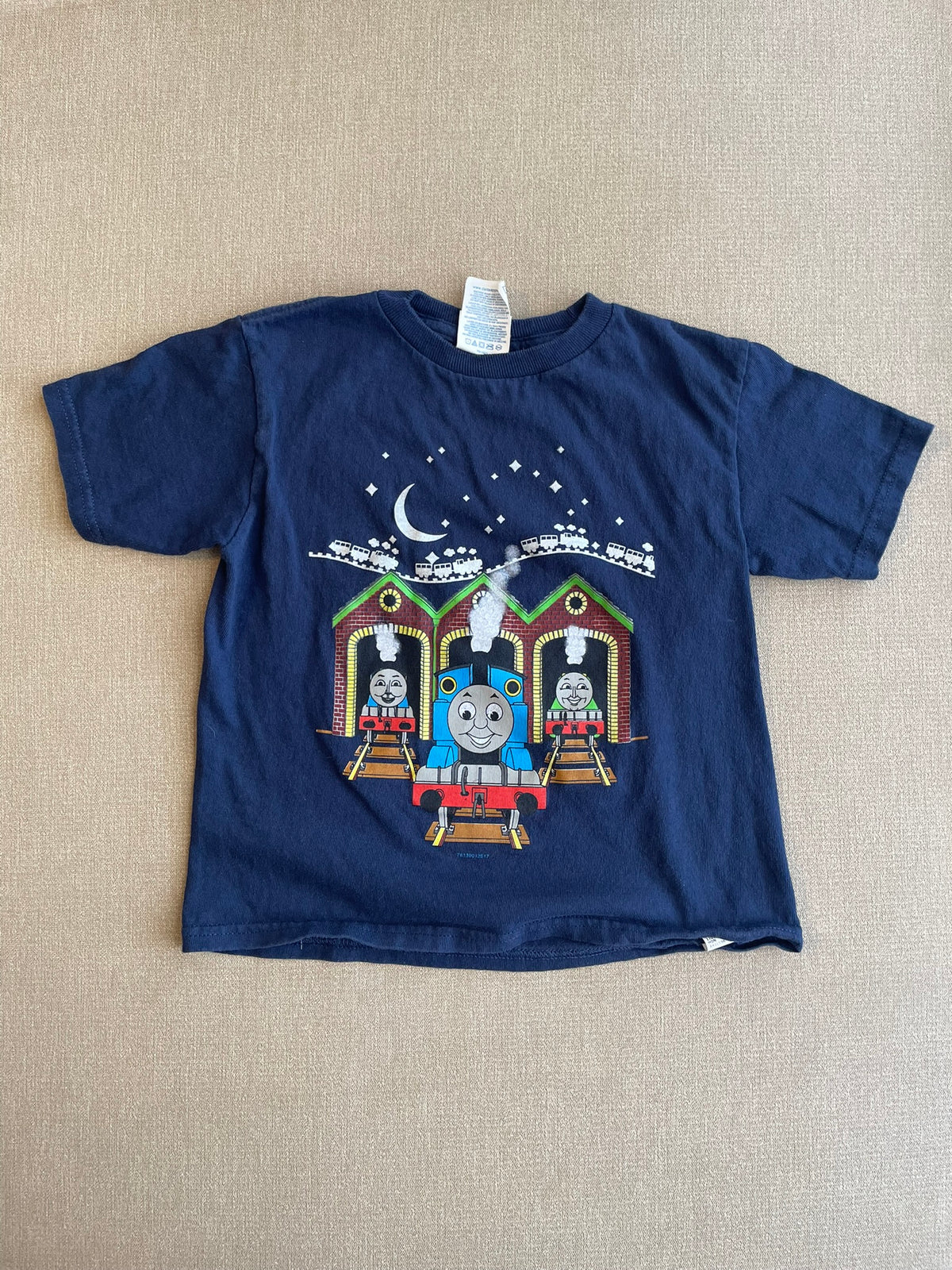 Seller #12 | Thomas the Train | Navy Blue Tshirt from EnterTRAINment Junction | VGUC | Size 4T