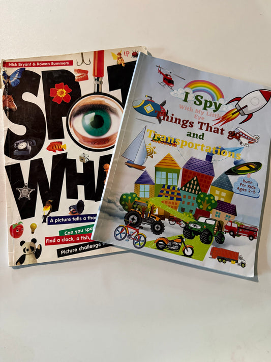 #20 I Spy books