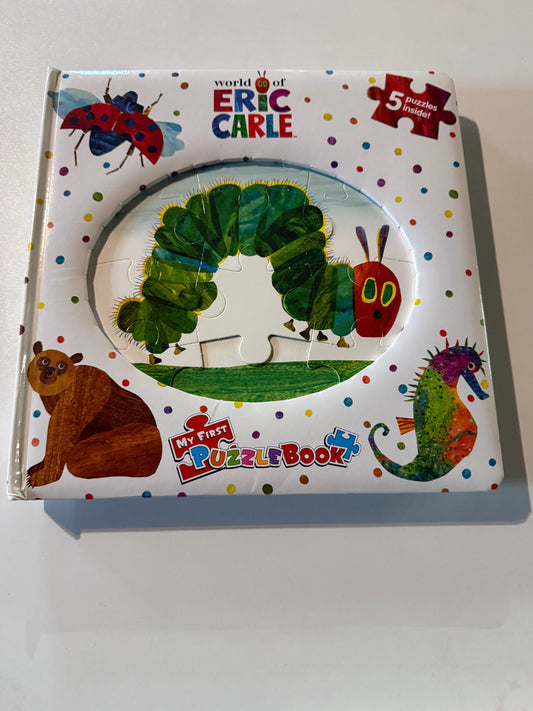 #20 World of Eric Carle puzzle book; missing one puzzle piece