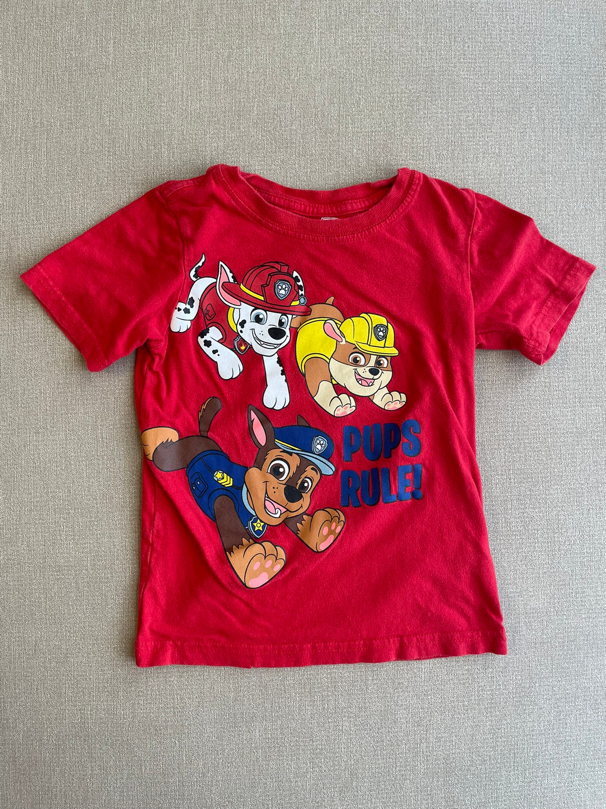 Seller #12 | Paw Patrol Red Tshirt | VGUC | Size 4T