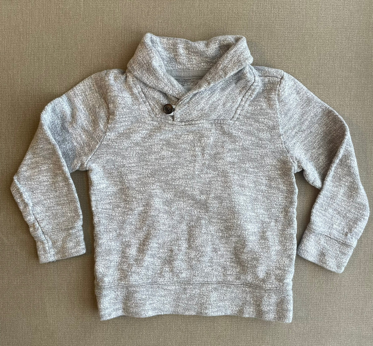 Seller #12 | Carter's | Boys Heathered Light Gray Sweater | VGUC | Size 4T