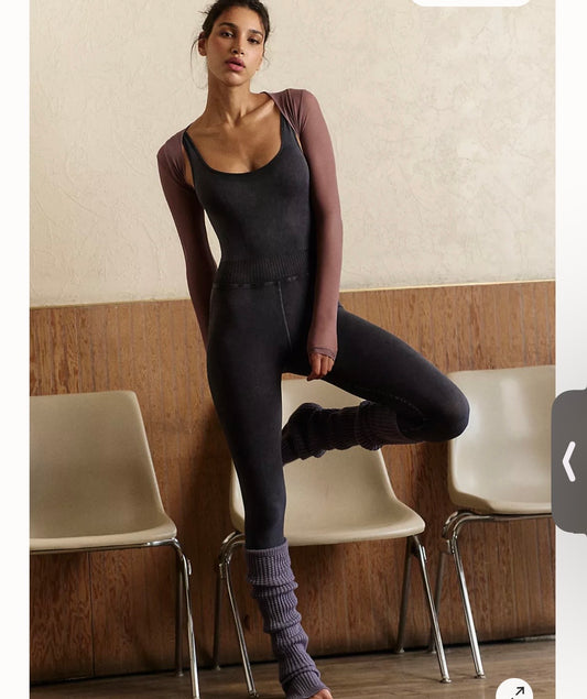 #130 Free People Movement Runsie Onesie